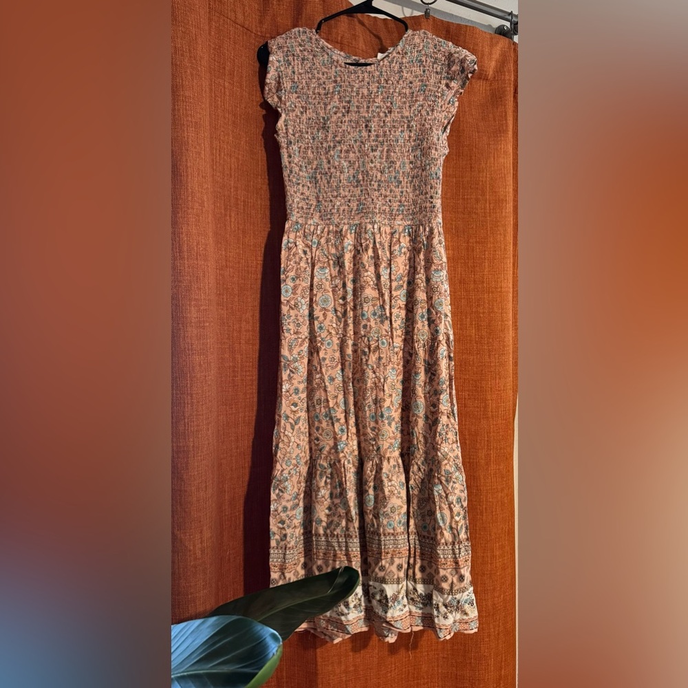 By the River Floral Dress